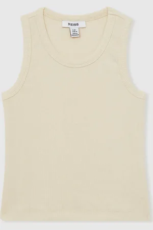 Reiss Violet Ribbed Vest158164cm