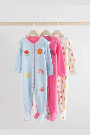 Next Verpakking van 3 babypyjama