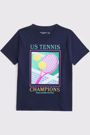 Abercrombie & Fitch Sports Back Graphic Short Sleeve T-Shirt134140cm