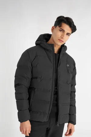 Calvin Klein Down Hooded Black JacketS
