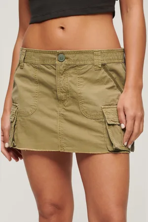 Superdry 100% Cotton Utility Parachute Skirt40