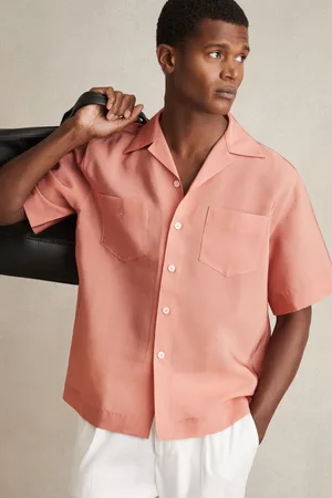 Reiss Wrexham Organza Twin-Pocket Oversize Shirt2X-Large