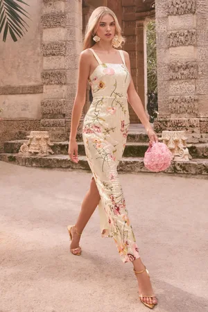 Lipsy London Premium Sequin Embroidered Cami Maxi Dress40