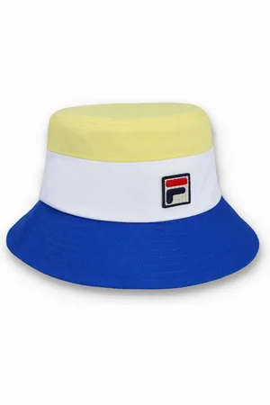Fila Marco Tri Colour Bucket 100% Cotton Hat With Heritage Logoeen maat
