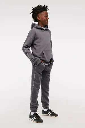 Abercrombie & Fitch Grey Logo Cuffed Joggers17