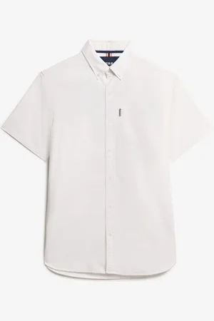 Superdry Oxford Short Sleeve 100% Cotton ShirtSmall