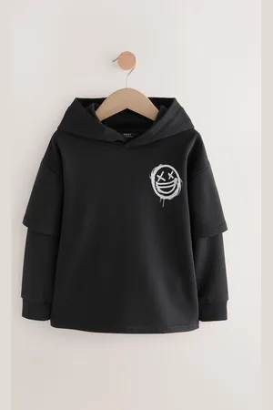 Next Hoodie met print (3-16 jr)110116cm