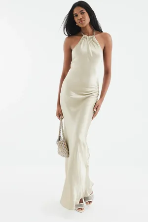 River Island Bridesmaid Halter Slip Dress36
