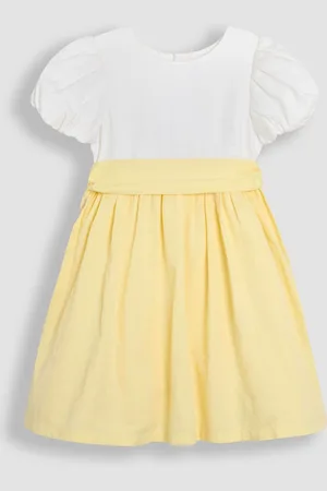 JoJo Maman Bébé Smocked Satin Party Dress8692cm