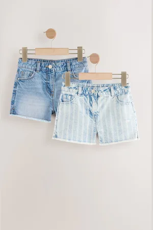 Next 100% katoenen shorts met gerafelde randen (3-16jaar)152158cm