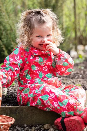 Frugi Green Rain Or Shine Suit All-in-One110116cm