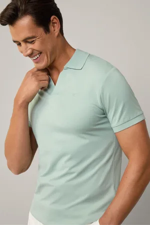 Hackett Soft Jersey Polo Shirt With Open Collar2X-Large