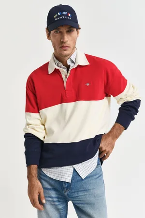 GANT Blocked Heavy 100% Cotton Rugby Shirtxlarge