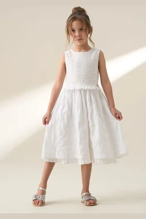 Angel & Rocket Natalie Bow Back 100% Cotton Dress104110cm