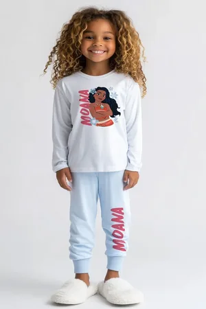 Brand Threads Disney Moana Girls Pyjamas Set122128cm