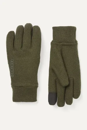Sealskinz Necton Windproof All Weather Knitted Black GlovesXL
