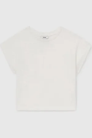 Reiss Marah Oversized Cotton-Blend T-Shirt158164cm