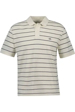 GANT 100% Cotton Short Sleeve Printed Polo Shirtsmall