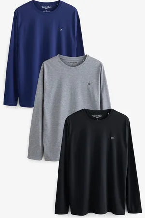 Calvin Klein Assorted set van 3 T-shirts met lange mouwenLarge