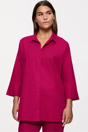 Triumph Boyfriend Purple Summer Wear 100% Cotton Shirt44