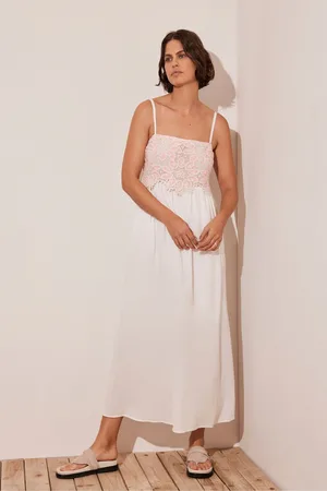mint&berry Crochet Trim Maxi Dressxlarge