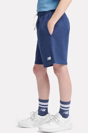 New Balance Kids French Terry Small Logo 100% Cotton Shorts166168cm
