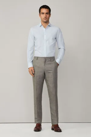 Hackett Linen Bengal Strip ShirtLarge
