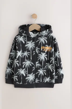 Next Hoodie met graphic en ritssluiting (3-16 jr)122128cm