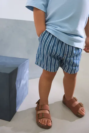 Next 100% Cotton Denim Pull On Shorts (3mths-7yrs)104110cm