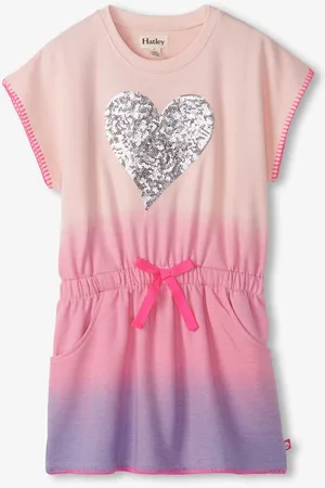 Hatley Pink Soft Dip Dye Pull On Dress128134cm