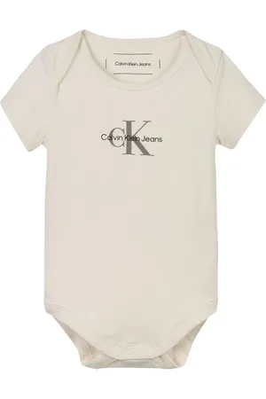 Calvin Klein Monogram Short Sleeve Bodysuit5662cm