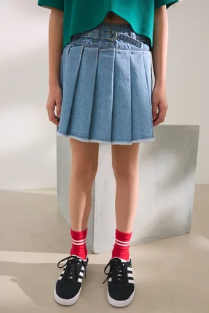 Next Denim Pleated Skirt (3-16yrs)158164cm
