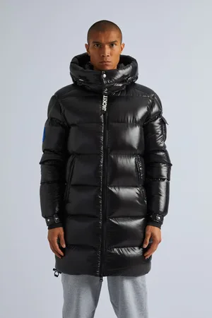 Jack1t EZ Slick Puffer Hooded Black CoatXL