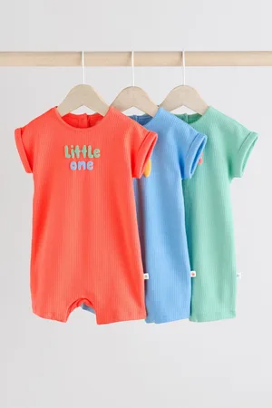 Next 100% Cotton Baby Rompers 3 Pack6268cm