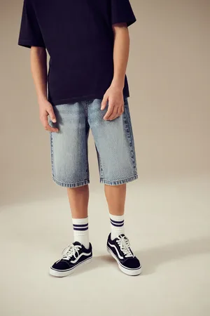 Next Bermuda Pull On Denim 100% Cotton Shorts (3-16yrs)158164cm