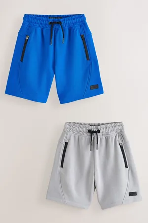 Next Zip Sweat Shorts 2 Pack (3-16yrs)128134cm