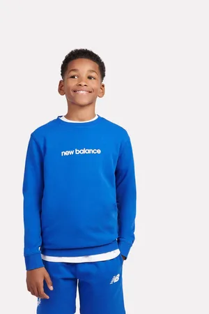 New Balance Kids Sneaker Poster Back Graphic Crew Sweater134140cm