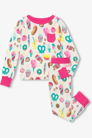Hatley Cream Carnival Treats Bamboo Pyjamas Set9298cm