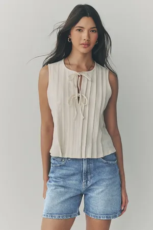 Next Denim Stretch Mom Shorts18 P