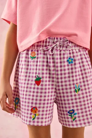 Next 100% Cotton Jersey Shorts (3-16yrs)134140cm