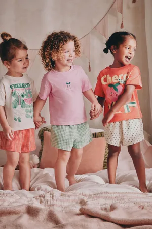 Next 100% katoenen korte pyjama