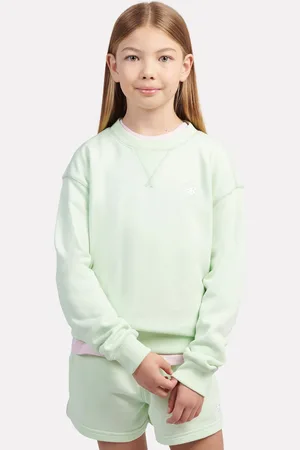 New Balance Kids French Terry Small Logo Crew Sweater122128cm