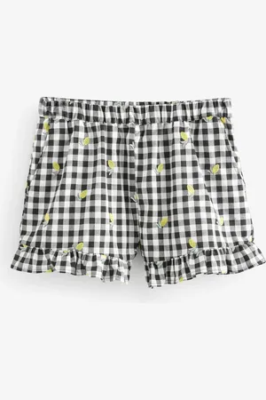 Next 100% Cotton Embroidered Gingham Boy Shorts42