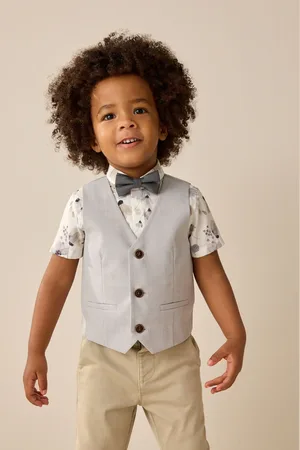 Next Waistcoat, Shirt and Bowtie Set (3mths-9yrs)9298cm