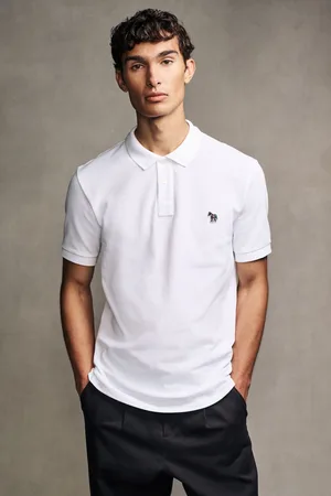 Paul Smith Logo 100% Cotton Pique Polo ShirtXXL