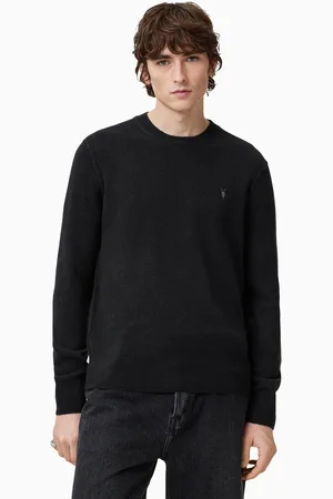 AllSaints AllSaints Statten trui met ronde halsXS