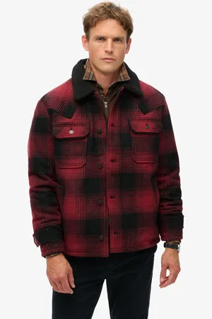 Superdry Merchant Wool Chore Coat JacketS