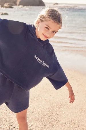 Next Towelling Beach Co-Ord Hoodie And Shorts Set (3-16yrs)110116cm