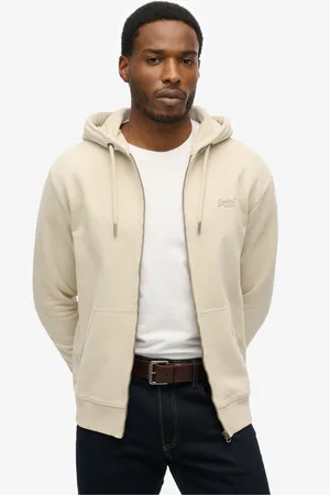 Superdry Essential Logo Zip 100% Cotton Hoodiemedium