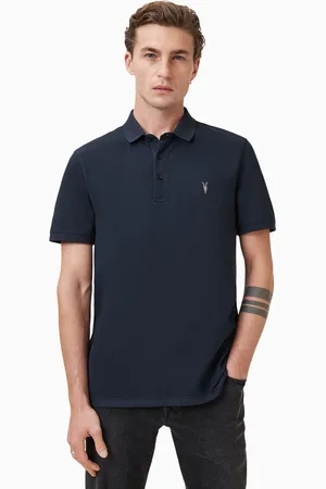 AllSaints Allsaints Reform poloshirt met korte mouwenL